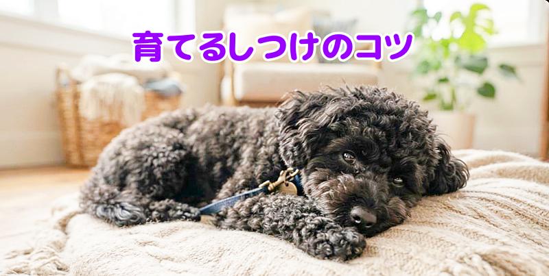 トイプードルの黒