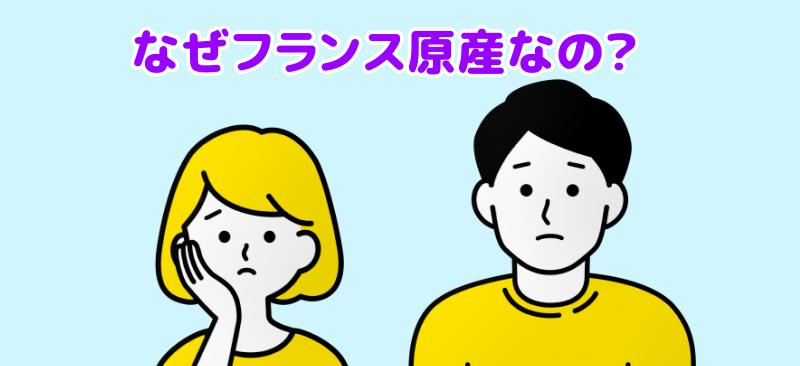 なぜフランス現在なのと言う男女